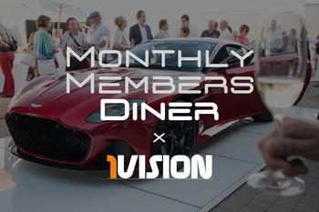 Monthly Members Dinner @ 1Vision