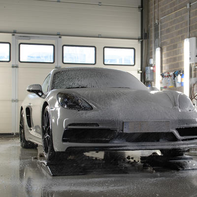 Porsche 718 Cayman GTS goes Fm Detailing / Shiftech